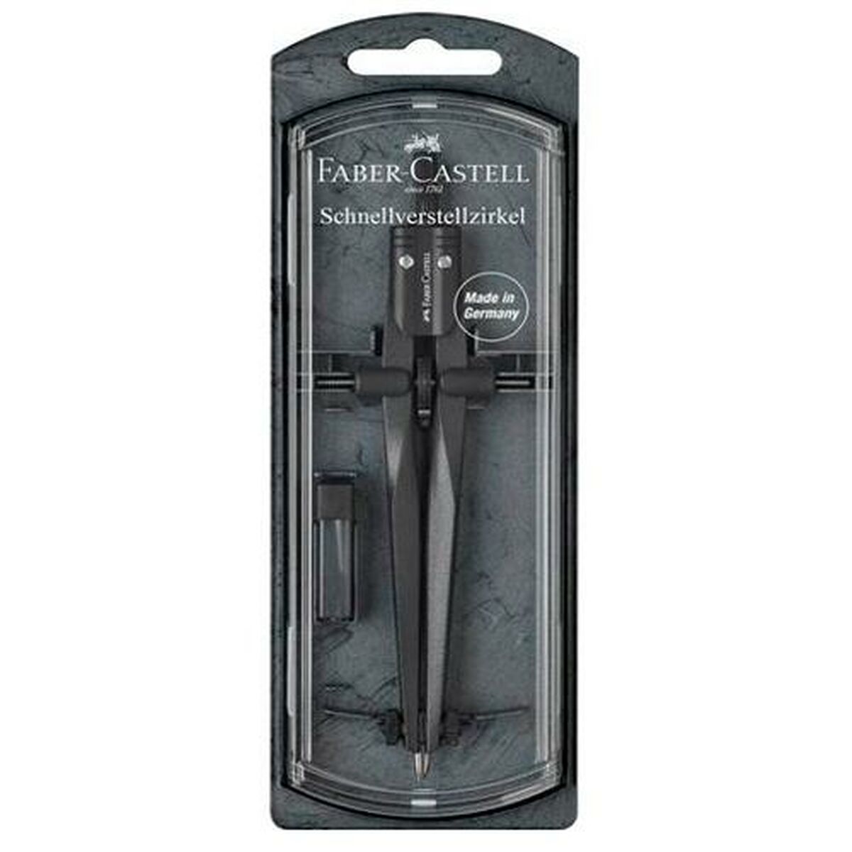 Kompass Faber-Castell Must (5 Ühikut)